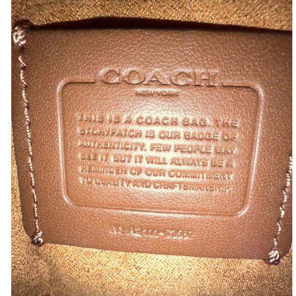 Coach Ellen Crossbody C3597 Signature Canvas Daisy Print Light Khaki - Picture 10 of 14